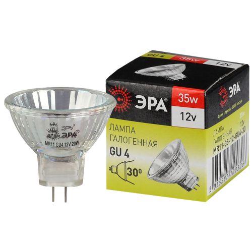 Лампа галогенная GU4-MR11-35W-12V-30Cl ЭРА C0027362