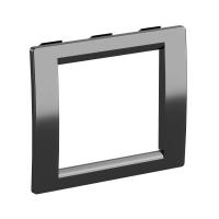 Рамка 2мод. универс. под Brava/VIVA/45х45 черн. DKC F00011B