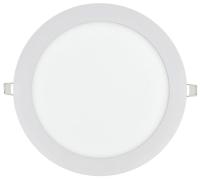 Светильник светодиодный ДВО 1608 18Вт 6500К IP20 даунлайт встраив. круг бел. IEK LDVO0-1608-1-18-6500-K01