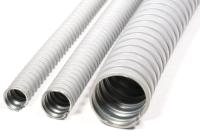Металлорукав в ПВХ изоляции МРПИ НГ 15 d15мм без протяжки сер. (уп.50м) ГОФРОМАТИК zeta41911
