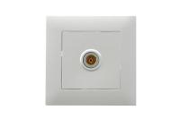 Розетка TV проходная Karea RIZZ STAR сер. Makel 88065007