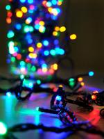 Гирлянда LD100C-GM 100 светодиод. LED 8 реж. 10м разноцв. SHLights 4607144116770