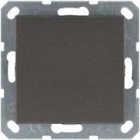 Кнопка звонка 1-кл. 10А IP20 механизм мокко Jasmart G3010Z