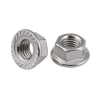 Гайка шестигранная с фланцем М6 DIN 6923 оцинк. (пакет) (уп.200шт) Tech-Krep/Zitar 141611