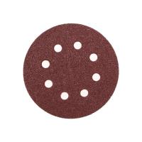 Диск абразивный на ворсовой основе на липучке перфорир. P40 125мм (уп.10шт) Kranz KR-91-1164
