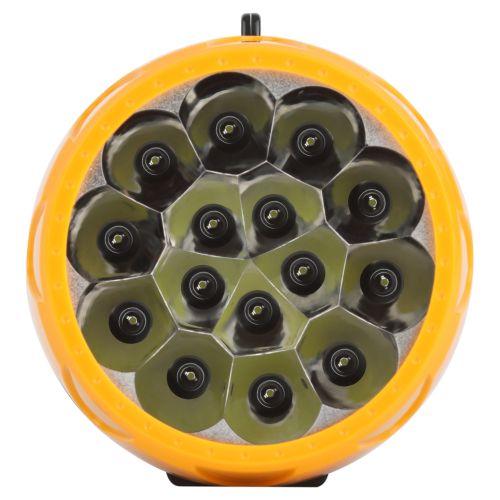 Фонарь-прожектор аккумуляторный TSP10 15LED 2 режима 4В 1.5А.ч ЗУ 220В (картон. упак.) Трофи Б0016537