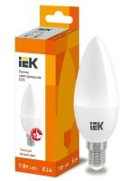 Лампа светодиодная C35 7Вт свеча 3000К E14 230В IEK LLE-C35-7-230-30-E14