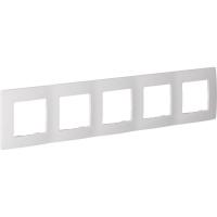 Рамка 5-м Etika бел. IEK 672505