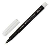 Маркер перманентный пулевидный 1.0мм бел. MunHwa Б0048238