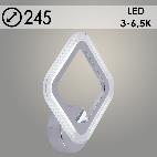 Бра LI9826A/1 CR хром LED 16W 3000-6500K d245, HN23