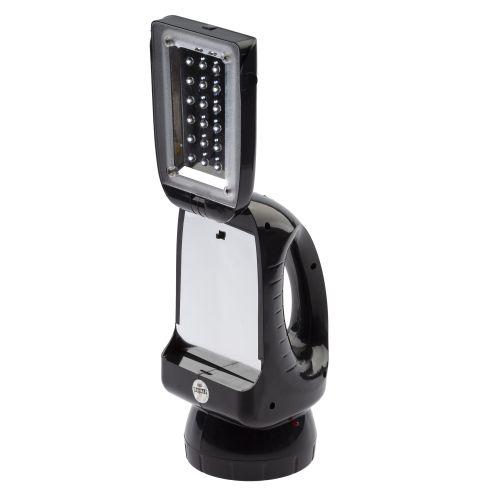 Фонарь-прожектор аккумуляторный TSP12 12 + 18LED аккум. 4В 1.8А.ч ЗУ 220В (картон. упак.) Трофи C0045551