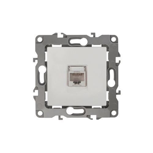 Розетка компьютерная Эра12 12-3107-01 RJ45 бел. Эра Б0014723