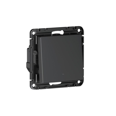 Выключатель 1-кл. AtlasDesign Smart 10А (сх. 1) L+N с подсветкой Zigbee механизм карбон SE ATN001013Z