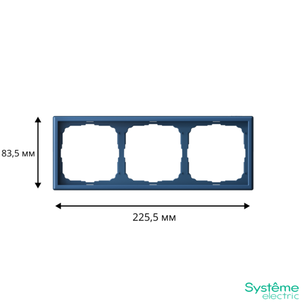 Рамка 3-м ArtGallery универс. аквамарин SE GAL001103