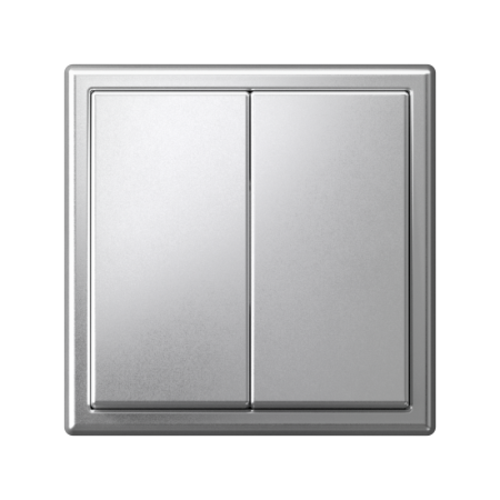 Переключатель 2-кл. ArtGallery (сх. 6/2) 10AX механизм алюм. SE GAL000365