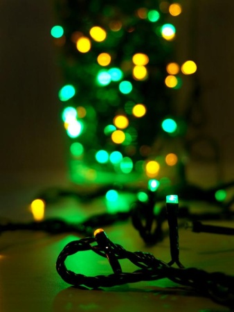 Гирлянда ILD300C-GM 300LED мульти 15м 8 реж. Shlights 4690601043757