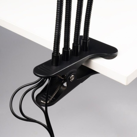 Светильник светодиодный "КРИСТАЛЛ" CTL2-USB-bl Agro 4х10Вт IP40 для растений спектр 4 плафона на прищепке пульт на шнуре красн./син. ФАZА 5068810