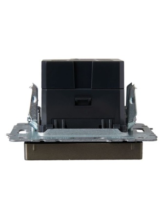 Розетка BRITE USB A+C 18Вт РЮ11-1-БрШ механизм шампань IEK BR-U22-018-K37