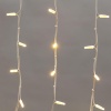 Гирлянда светодиодная "Айсикл" (бахрома) 4х0.6м 128LED тепл. бел. 10Вт 230В IP67 провод каучук бел. (нужен шнур питания 315-001) Neon-Night 255-206