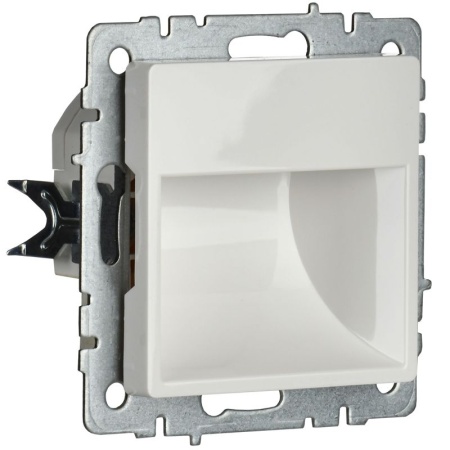 Подсветка светодиодная BRITE встраив. ПЛ20-БрБ механизм бел. IEK BR-FL20-K01