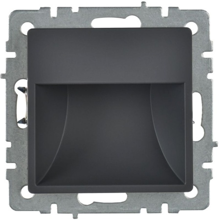 Подсветка светодиодная BRITE встраив. ПЛ20-БрГ механизм графит IEK BR-FL20-K53