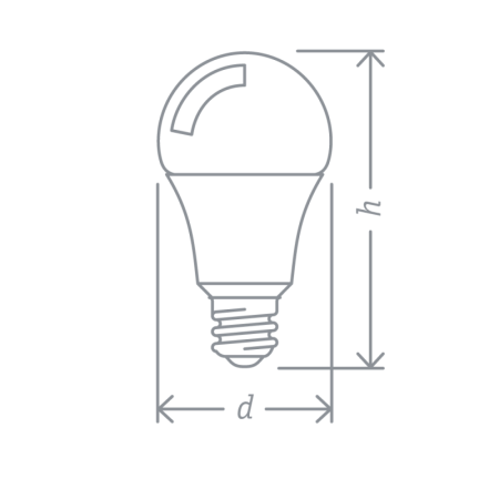 Лампа светодиодная 61 475 NLL-A60-10-12/24-4K-E27 10Вт грушевидная матовая 4000К нейтр. бел. E27 800лм 12-24В низковольтная Navigator 61475