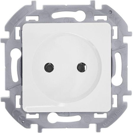 Розетка 1-м СП Inspiria 16А IP20 250В 2P механизм бел. IEK 673710