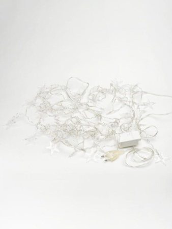 Гирлянда "Бахрома" DICLD-100M-C 100 мультиколорт светодиодов 1.7х0.5м с насадками SHLights 4690601047199