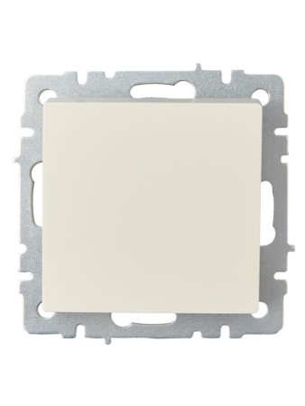 Выключатель проходной 1-кл. СП BRITE ВС10-1-6-БрКр 10А механизм беж. IEK BR-V12-0-10-K10