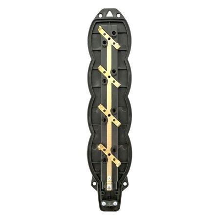 Колодка 4-м 16А IP44 2P+PE 230В с защ. крышками каучук Basic EKF RPS-020-16-230-44