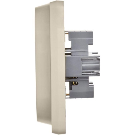 Розетка Inspiria 16А 250В 2х2P+E немецк. стандарт сл. кость IEK 673751