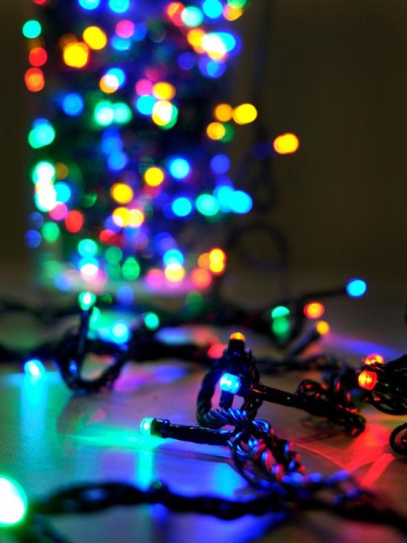 Гирлянда LD200C-GM 200 светодиод. LED 8 реж. 20м разноцв. SHLights 4607144111638