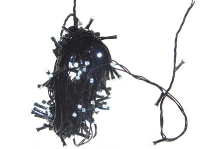 Гирлянда "Нить" 12м DC-ILD120-СW 120 бел. светодиодов "кристалл" с контроллером для помещений SHLights 4690601042927