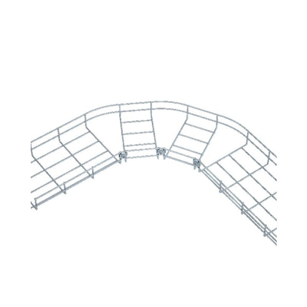 Лоток проволочный 100х35 L3000 сталь 4мм PL35-100-3000 оцинк. КМ LO0650