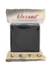 Розетка 1-м ОП LETO с заземл. с крышкой LETO ПБТ черн. бархат LEZARD 752-4200-123B