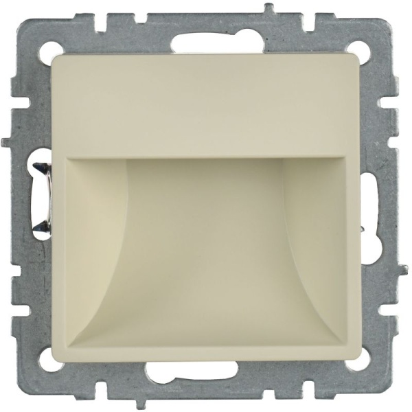 Подсветка светодиодная BRITE встраив. ПЛ20-БрКр механизм беж. IEK BR-FL20-K10