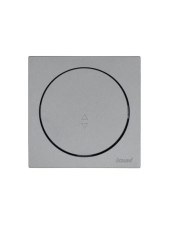 Выключатель проходной 1-кл. СП OSEN 10А IP20 механизм сер. матов. LEZARD 743-7488-105