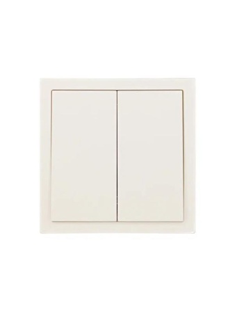 Выключатель 2-кл. СП ZIMA IP20 10А безвинт. зажим слон. кость LEZARD 704-9088-101QC