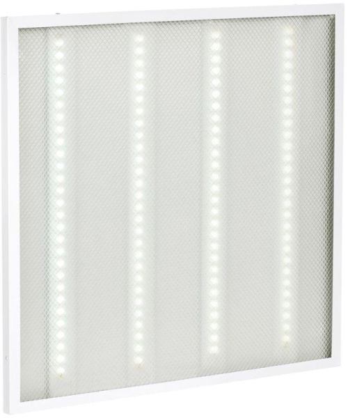 Светильник светодиодный ДВО 6561-P 36Вт 4000К 595х595х20 универс. рассеив. призма с драйвером панель IEK LDVO2-6561-36-4000-U-K01