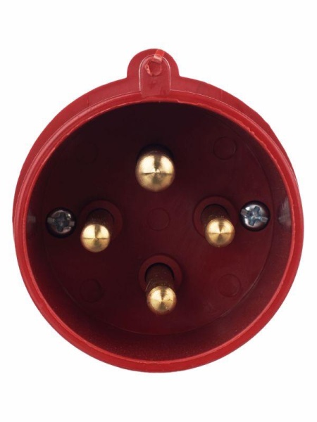 Вилка эл. каб. 32А 3P+PE 380В IP44 ССИ-024 IEK PSR02-032-4