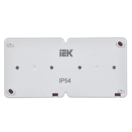 Блок ОП выключатель 1-кл. и розетка с заземл. контактом и крышкой для открытой установки бел. клавиша/дымчатая крышка БГб-22-31-ГПБд IP54 ГЕРМЕС PLUS IEK EBGMP20-K03-31-54-EC