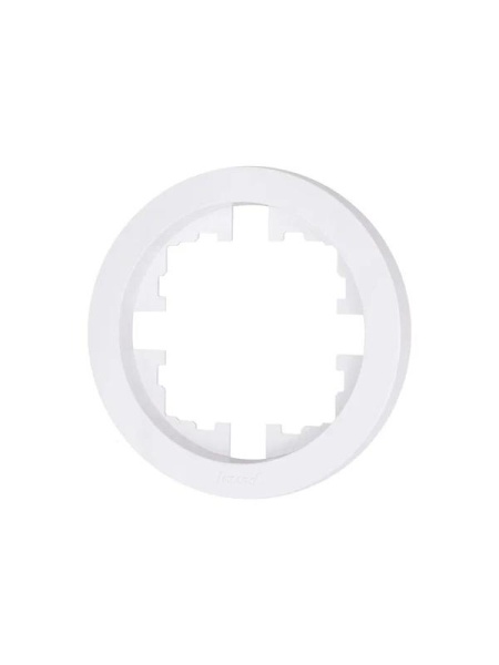 Рамка 1-м OSEN горизонт. круглая бел. LEZARD 744-0200-146