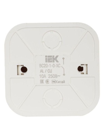 Выключатель 1-кл. ОП GLORY 10А ВС20-1-0-ХС сосна IEK EVH10-K34-10