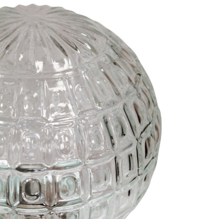 Светильник НББ 64-60-080 "Гранат" d150 1х60Вт E27 IP20 прозр./корпус наклонный бел. Элетех 1005100179