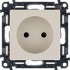 Розетка 1-м СП Valena Life 16А IP20 250В 2P защ. шторки безвинтов. клеммы с лицев. панелью механизм сл. кость Leg 753516