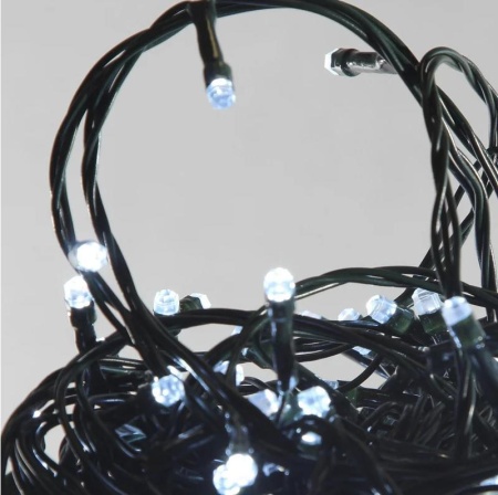 Гирлянда "Нить" 12м DC-ILD120-СW 120 бел. светодиодов "кристалл" с контроллером для помещений SHLights 4690601042927