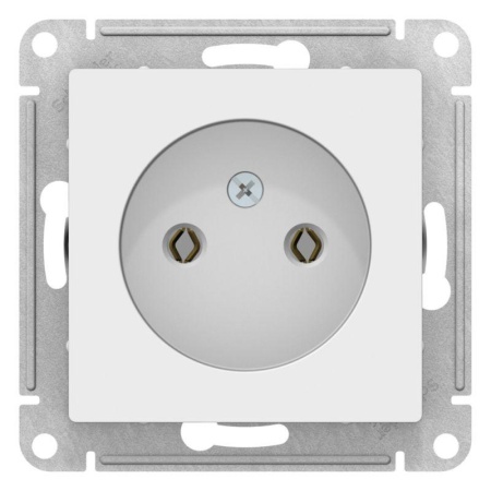 Розетка AtlasDesign 16А без заземл. без шторок механизм лотос SE ATN001341